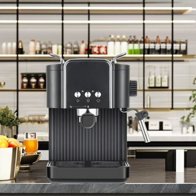 寝室対応と耐久性のある銅製の造形付きの3イン1コーヒーマシン