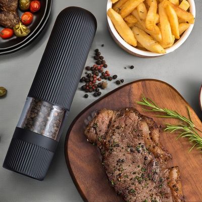 電気ペッパーグリナーセット 家庭用と固体調味料のための持続可能な陶器工場