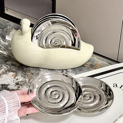 オーダーメイド ロゴ 受け入れられる ヨーロッパのレトロスタイル パーティのためのガラスのセラミックディナーウェアセット