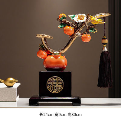 スタイリッシュな静物パターン 芸術家家家装飾のためのペルシモンワインキャビネットとテレビユニット