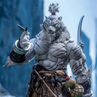 マエストロ ユニオン フレイ プラネット シリーズ 1/12 スケール アクション フィギュア ウェン タイガー ホワイト バージョン 樹脂 現代 マエストロ 形式 その他