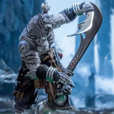 マエストロ ユニオン フレイ プラネット シリーズ 1/12 スケール アクション フィギュア ウェン タイガー ホワイト バージョン 樹脂 現代 マエストロ 形式 その他