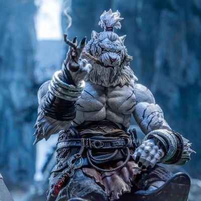 マエストロ ユニオン フレイ プラネット シリーズ 1/12 スケール アクション フィギュア ウェン タイガー ホワイト バージョン 樹脂 現代 マエストロ 形式 その他