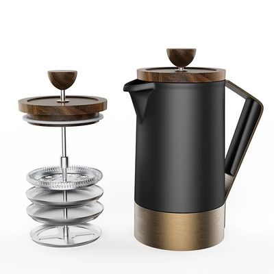 600ml フランスプレスコーヒーメーカー 家庭用 ホテル レストラン オフィス醸造用