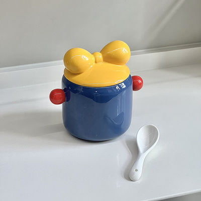 食品容器 濃縮されたセラミック 肥油缶 耐熱キッチン用 貯蔵器