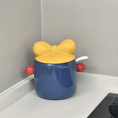 食品容器 濃縮されたセラミック 肥油缶 耐熱キッチン用 貯蔵器