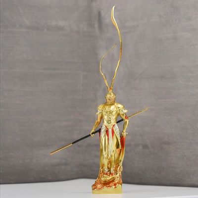 記念日 パーソナライズド カラー 3D 樹脂 フィギュア コレクション メタル モンキーキング