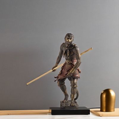 現代黒神話ゲーム伝説 美術テーマの合金製3D武コン彫像