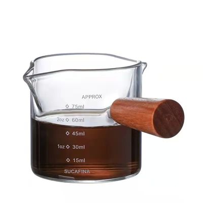 100ml 透明ボロシリケートガラス 蓋付き ミニマリストデザインスタイル