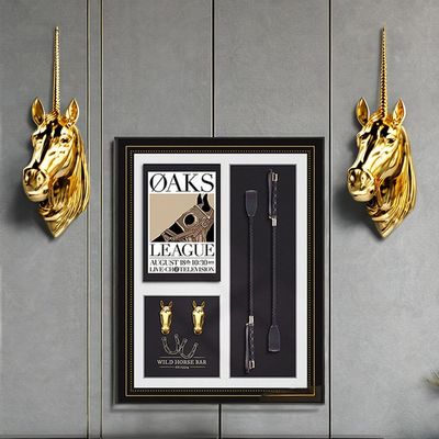 玄関壁装飾 ギャラリー 現代のヨーロッパ様式のヴィンテージリビングの壁セット