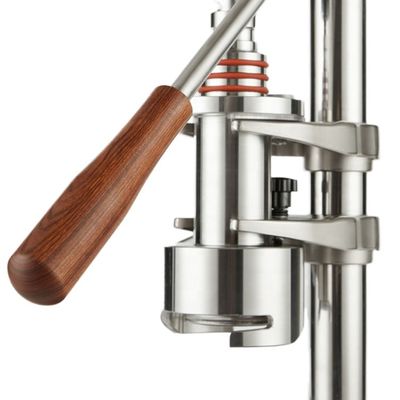 ブラックレーザーロゴの家庭用コーヒーメーカー エスプレッソ バリスタ ツールと圧力計