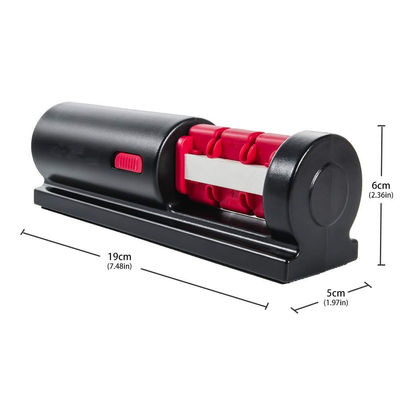 メタルタイプ 炭素鋼 4対1ナイフ シャーパー セラミック ダイヤモンド 手動 剪刀 ナイフ
