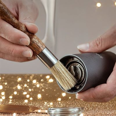 持続可能 携帯 プラスチック クリーニング ツール コーヒー マシン 磨き機 ブラシ