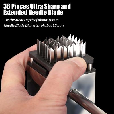 36刃のステンレス鋼肉温め器 アルミ製解凍用トレイ