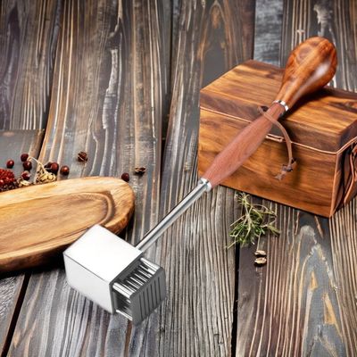 ステーキとBBQのための36刃のステンレス鋼肉軟化器 キッチンツール メタルハンマー