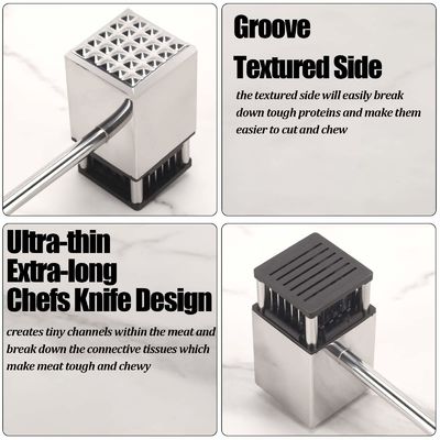 庫存された 36 刃の手動肉軟化器 キッチンでステーキの調理を軟化するために