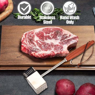 ステーキ と 鶏肉 を 解凍 する の は,36 刃 の ステンレス スチール の 肉 軟化器 で 簡単 に できる