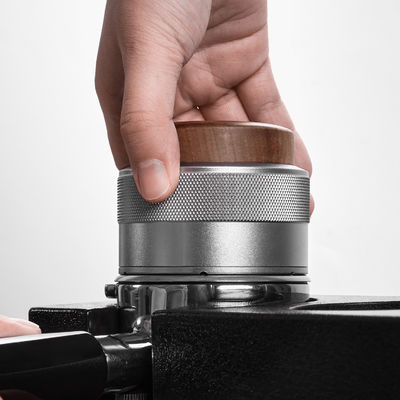 木製蓋304ステンレスステール タムパー コーヒー レベル 51mm 53mm 58mm エスプレッソコーヒー