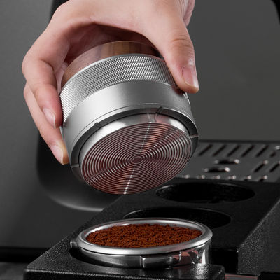 木製蓋304ステンレスステール タムパー コーヒー レベル 51mm 53mm 58mm エスプレッソコーヒー