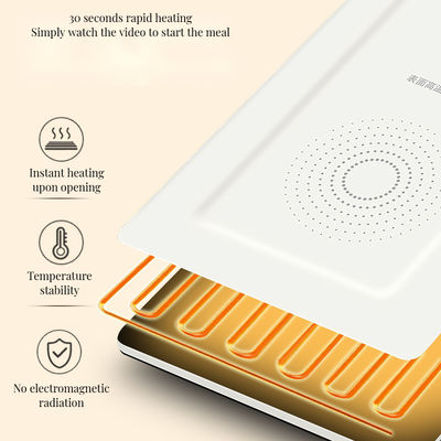 10ギアとスマート温度制御の高速加熱折りたたみ電気暖房トレイ