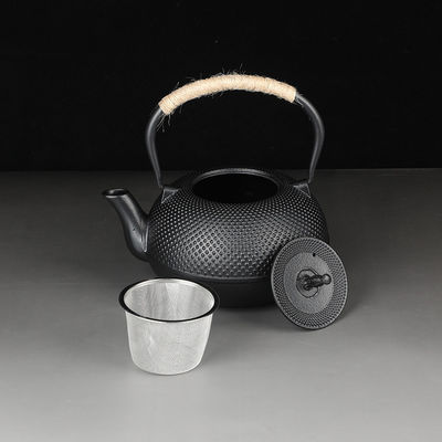 日本製 鋳鉄 茶 コーヒー 鍋 セット 家 旅行 ブラック アクセサリー