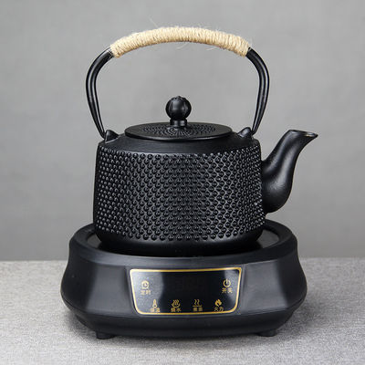 日本製 鋳鉄 茶 コーヒー 鍋 セット 家 旅行 ブラック アクセサリー