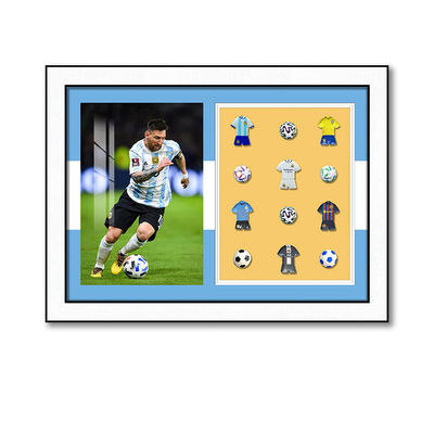 現代サッカー 壁アート 電気ビルディングブロック リビング 室内装飾用のハングング形式
