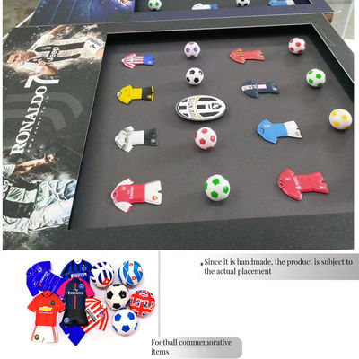 現代サッカー 壁アート 電気ビルディングブロック リビング 室内装飾用のハングング形式