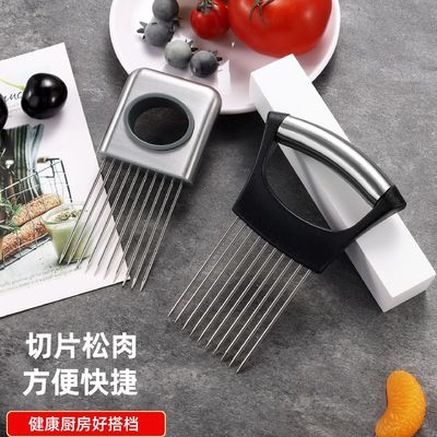 手持ちの金属とプラスチック フルーツコッパー 洋食 トマト ポテト 肉 軟化