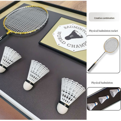 高解像度印刷 スポーツ会場装飾用の現代バドミントン体育館壁画