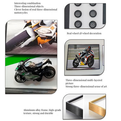 モダンデザイン 3次元リアルオブジェクト 子どもの寝室のための飾り絵