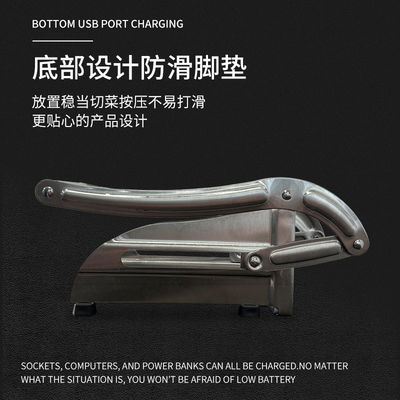 ステンレス鋼のフレンチフライ カッター 完璧な黄瓜フライ