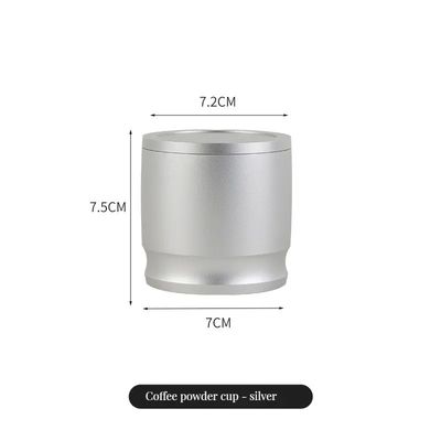 58mmの粉末フィッダー部品とアクセサリーのための持続可能な金属コーヒードーシングカップ