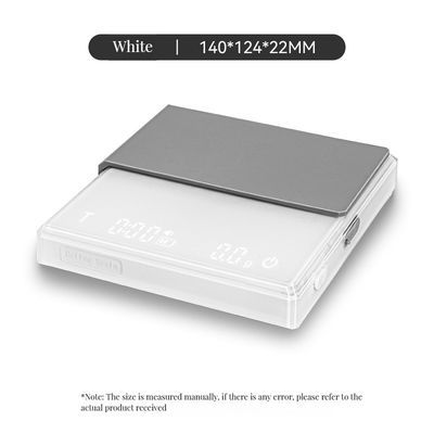 手作り バッテリー駆動 エレクトロニック カフェ スケール 計時器 と 温度計 を 用いる