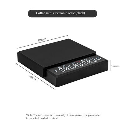 商用購入者 ブラック スマート カフェ スケール 自動ドリップ バランス デザイン
