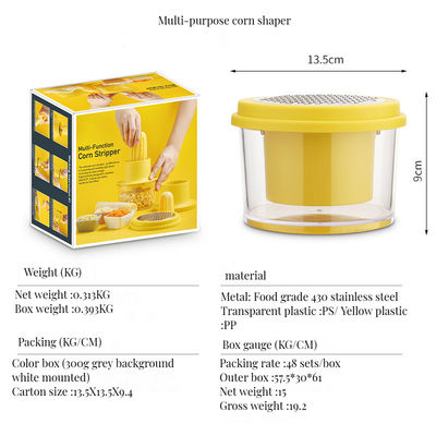 多機能ステンレス鋼トウモロコシ剥き機 野菜の割り機 メタルカット機 果物野菜の道具 タイプ チェリーピッター