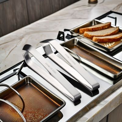 バンブー・クランプ ステンレス・スティール 家庭料理用魚骨エピレーター・ピンチ