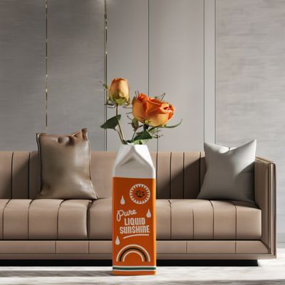 結婚式における現代的な室内装飾のための創造的な水栽培花の展示花瓶