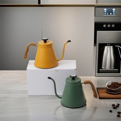 グースネックコーヒーケトル 食品グレードのステンレス鋼で作られた 醸造に注ぐためのセット