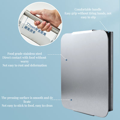 ステンレス鋼のスクエア BBQスメッシャー 焼き付けのためのツール 粘りしない表面