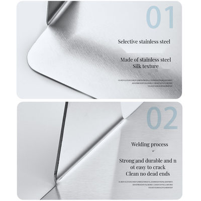 不粘性表面バーガープレス スクウェアステンレス鋼のグリリングツール