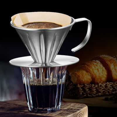 コーヒー・ティー・ツール タイプ 家庭用醸造用・茶用 クラシック型ステンレス・スチールホルダー
