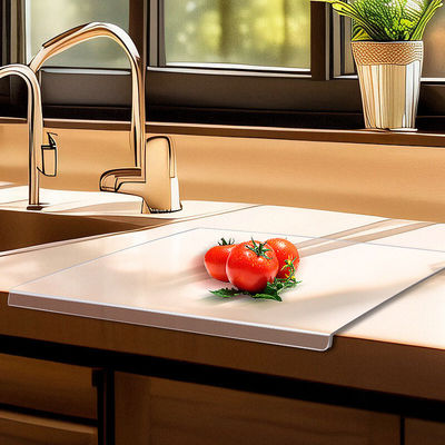 カスタムロゴ オーバーシンクカウンター切断ブロックのための環境にやさしい竹切断板