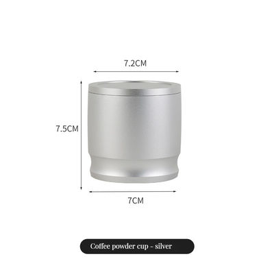 58mm アルミニウム合金 エスプレッソコーヒー用カップ DIY用 プラスチック袋形茶包装