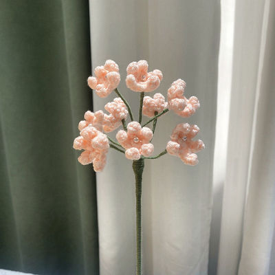 母の日の中心品のための 3D シルク 人工花と葉