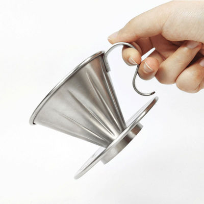 コーヒーフィルターバスケット ステンレス鋼ホルダー クラシック家庭用 午後茶のツール