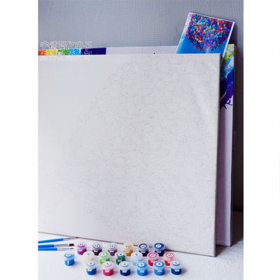 女の子の番号 絵 DIY ポートレイト キット 手描き オイルアート キャンバス 家庭装飾 古典的なスタイル