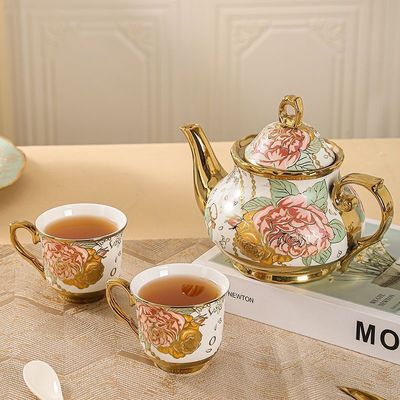 コーヒー 設備 持続可能で英語の童話の家庭のための13点セラミックカップセット