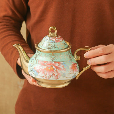 コーヒー 設備 持続可能で英語の童話の家庭のための13点セラミックカップセット