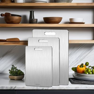 簡単 に 清掃 さ れ て 使い捨て られる ステンレス スチール の バンブー 切板